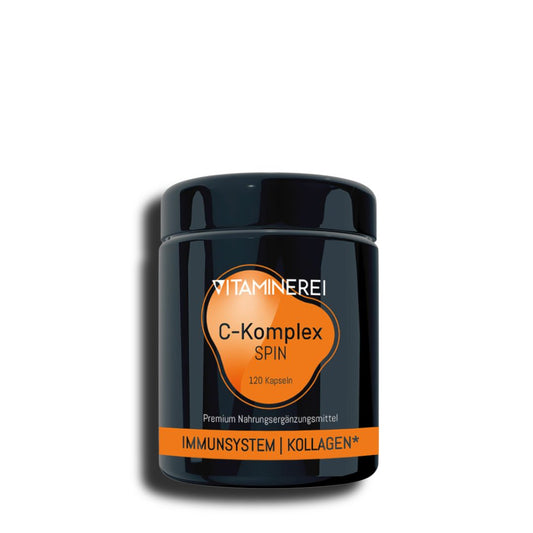 120 Kapseln Vitamin C-Komplex der Vitaminerei im Miron Violettglas
