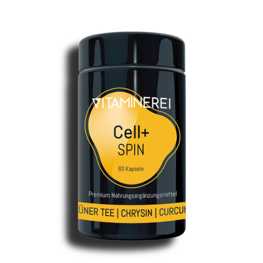 60 Kapseln Cell+ Spin der Vitaminerei im Miron Violettglas